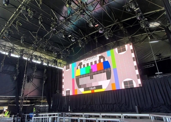 P4.81 Pantalla LED de alta definición a todo color al aire libre Epistar 1/13 para escanear centros comerciales callejeros, etc.
