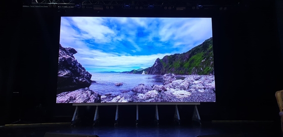 p2.5 lámpara nationstar 640x640mm LED de alquiler LED de pantalla LED de vídeo de interior LED panel de pared,7680hz tasa de actualización