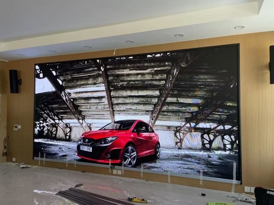 La exploración a todo color interior 256x256Pixel 1/32 de la pantalla P2.5 SMD2121 640x640m m de la pantalla LED de HD a presión el gabinete de aluminio de la fundición