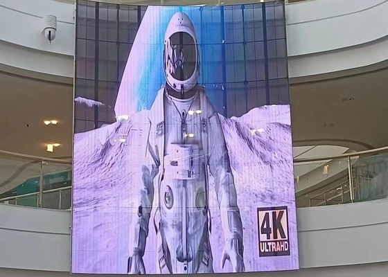 Publicidad Exterior Display LED a todo color P3.91 Brillo 6000 Nits 65410 puntos/m2