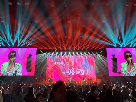 Pantalla de publicidad de LED a todo color para exteriores impermeable a agua P3 1200 Nits Brillo IP65 personalizado