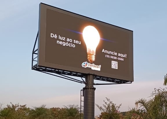 Venta caliente P10 Video de alta definición al aire libre Gran publicidad LED Video de pared de alta calidad Modo de escaneo 1/4