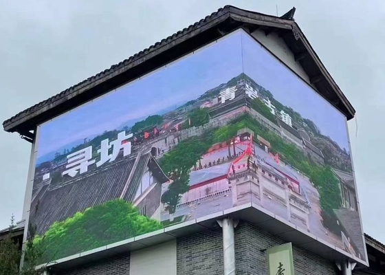 Display LED gigante de alta definición a prueba de agua personalizable