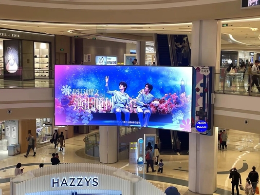 Publicidad exterior pantalla LED a todo color P8 fija impermeable IP65 1/16 modo de escaneo