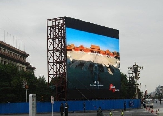 Wifi fino Exterior de color completo LED Panel de vídeo señal / Exterior de publicidad LED pantalla