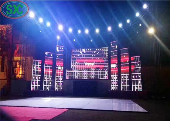 Buen precio Display LED de fondo de etapa P5 de ultra alto brillo con estructura de circuito múltiple en línea