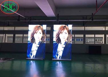 Pantalla LED transparente de interior muy estable con diseño de panel ultra delgado resistente a la intemperie