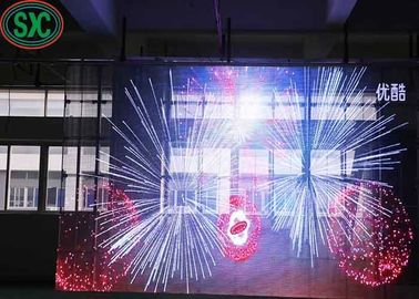 Pantalla LED transparente de interior muy estable con diseño de panel ultra delgado resistente a la intemperie