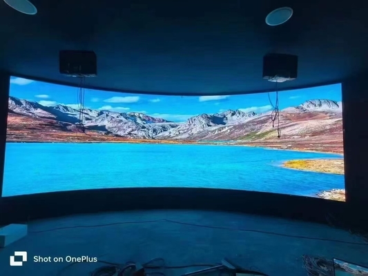 el panel de alquiler 3840Hz de 640x640m m arriba restaura la pantalla de visualización llevada fina estupenda a todo color de Kinglight SMD p2.5 interior
