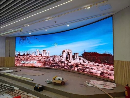 Display de LED a todo color SMD RGB 512x512mm P4 Video de alquiler de pantalla LED de pared exterior, sistema novastar,