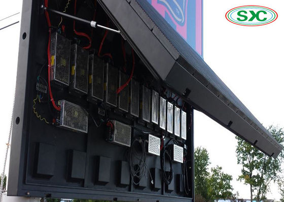 Buen precio Gabinete a todo color al aire libre del mantenimiento del frente de la pantalla LED de la pantalla de P6 LED en línea