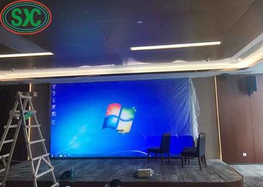 Escenario a todo color LED de pantalla de aluminio fundido Escenario de fondo 27777 puntos/m2