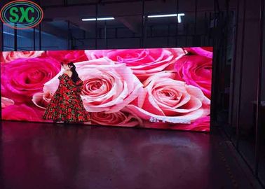 Escenario interior LED alquiler de TV de pared, módulo de pantalla LED 3-en-1 estándar FCC UL