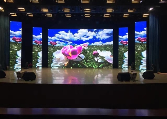 Pantalla de escenario grande y ultra clara de color completo P3.91 Pantalla LED transparente con alta tasa de actualización 3840HZ