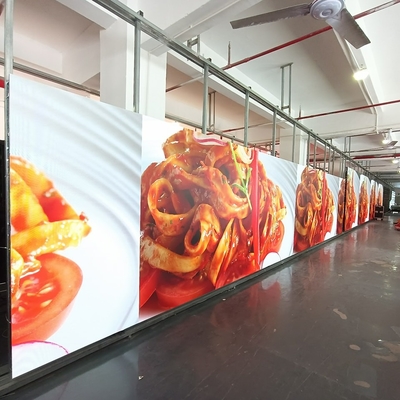 Gran pantalla de pantalla de pantalla de video LED fija de escenario de eventos a todo color de interior P5