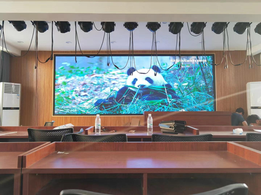 Mural de vídeo p3.91 led curvado para interiores de 500x500 mm de alta actualización 3840Hz panel de pantalla led, brillo 3500, Sistema Nova