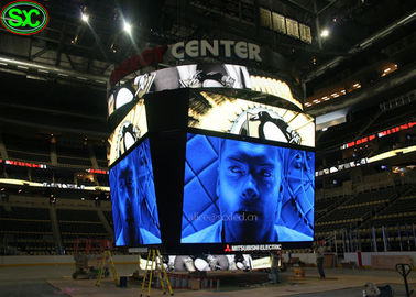 Pantalla de aluminio fundido a presión para exteriores impermeable 320 * 160mm P10 Estadio pantalla LED comercial