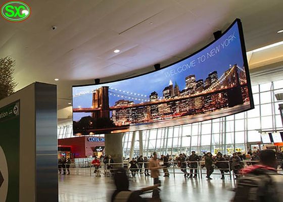 Buen precio Pantalla de publicidad fija P10 pantalla LED de cortina de color completo IP65 en línea