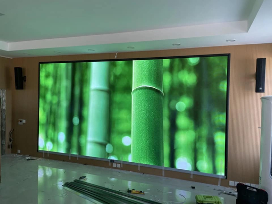 La pantalla llevada transparente de alta calidad p3.91 interior p4.81 llevó el módulo de la exhibición en la publicidad de la pantalla 1920HZ