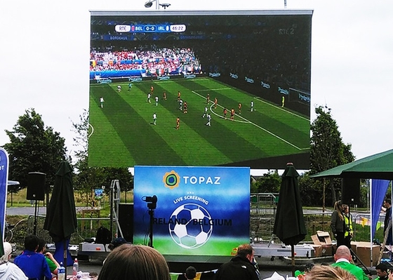 Display a todo color Instalación de alquiler Ultra HD Aluminio ligero 1R1G1B Pantalla publicitaria Pantalla LED