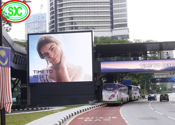 P8 pantalla LED exterior fija de ahorro de energía pantalla publicitaria SMD vallas publicitarias panel de visualización LED a todo color