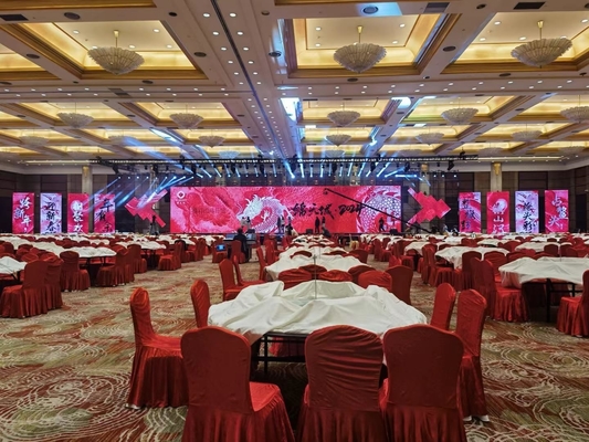 P3.91 Indoor Led Display Pantalla de aluminio de fundición a presión 3840hz refrescar 500*500mm Pared de vídeo de cartelería publicitaria