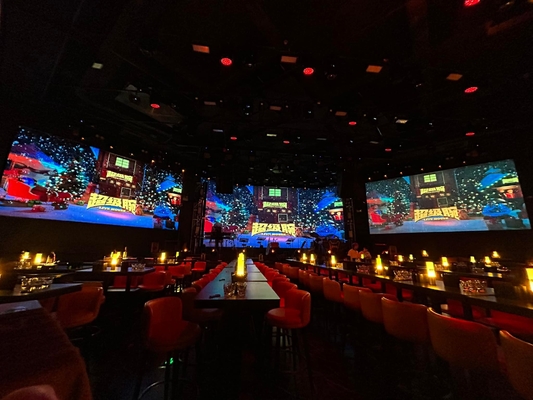 Actividad comercial LED panel de pared de video interior p3.91 pantalla LED de 500x500mm publicidad de alquiler completo pantalla LED,tasa de actualización de 3840hz