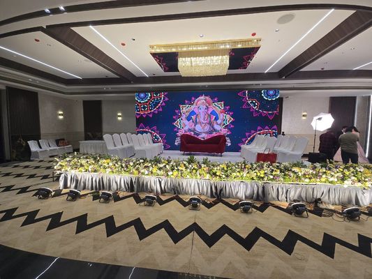 Buen precio P3 Indoor Led Display Para escenario de vídeo P3 Led pantalla de visualización 576x576mm, 3840hz refrescar,1000 brillo en línea
