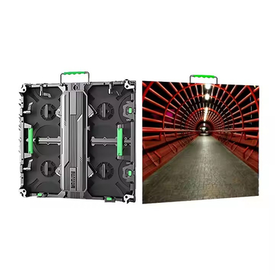 Alquiler de pantalla de fundición a presión Caja de aluminio P3 Super alta resolución de pantalla exterior de panel LED Tableros publicitarios