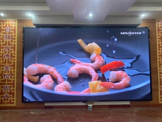 P2.5 Panel de visualización de vídeo LED en interiores con alta tasa de actualización de publicidad pantallas de 640x640 mm para pared de publicidad, 3840 tasa de actualización, soporte de diseño curvo