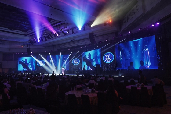 P3 led tablero publicitario 4K HD led tablero interior led pared de video P3 unidad 576x576mm, sistema Novastar,1200cd brillo, 3840hz frecuencia de actualización
