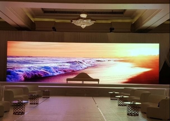 Pantalla de alquiler de LED SMD a todo color P5, densidad 10000/M2, tamaño del módulo 192mm X192mm