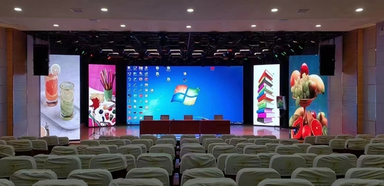 Panel de 640x640mm 3840Hz de alta actualización SMD2020 P2.5 de servicio frontal pantalla LED interior, sistema Novastar, brillo de 1100 nit