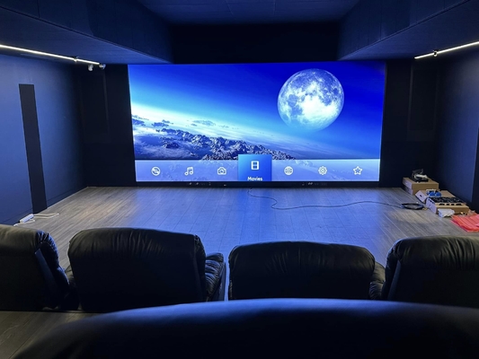 Pantalla de alquiler Ultra HD de pequeño ancho P2.5 Panel de pantalla LED interior, gabinete LED de aluminio con sistema Nova