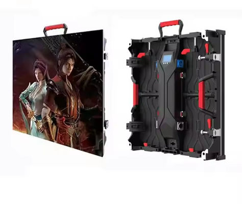 Buen precio P4 de alquiler transparente en interiores con pantalla LED a todo color con pantalla LED de cartelería 1/8 escaneo en línea