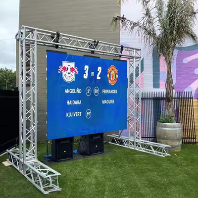 P4 de alquiler transparente en interiores con pantalla LED a todo color con pantalla LED de cartelería 1/8 escaneo