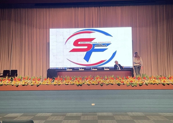 SMD2121 Indoor Full Color LED Display Pantalla de aluminio fundido a presión para escenario con brillo de 2500 nits