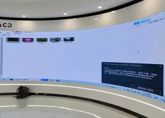 Sincronización del sistema de control y una pantalla LED de color completo de sincronización 768mm*768mm para publicidad comercial en interiores