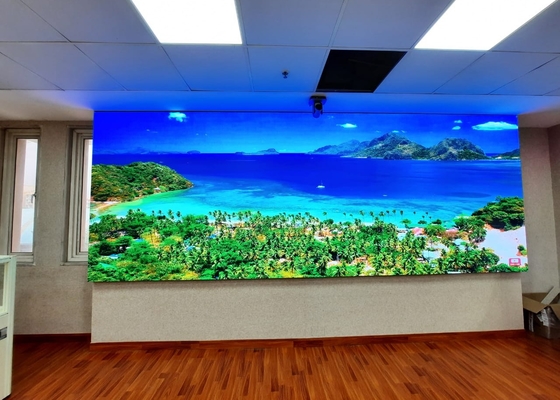 Display LED fijo/caja de hierro para interiores P2.5 Display LED de alquiler 1R1G1B Pixel