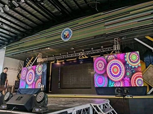 P4.81 Alquiler a todo color/Arma de fundición de aluminio con pantalla LED de escenario HD 1/13 Modo de escaneo exterior