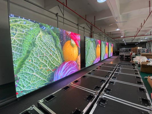 Video publicidad alquiler de pantalla P8 pantalla LED cartelera, pantalla LED de color completo en interiores 1/4 modo de escaneo