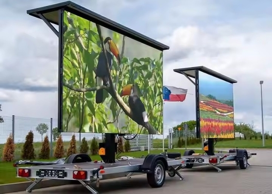 Pantalla de módulo flexible P4 Display LED de alquiler DC5V 1/16 Modo de escaneo Ángulo de visión de 120 grados