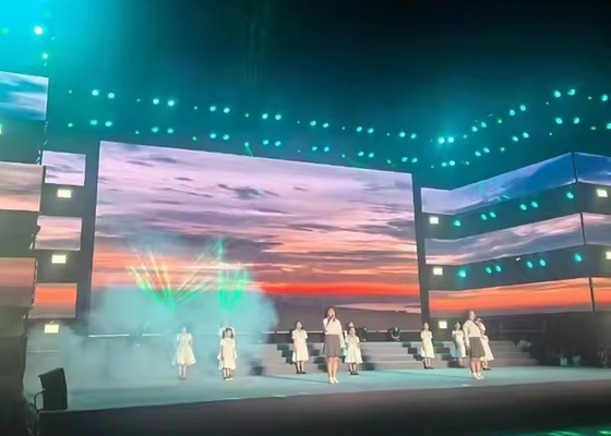 COB P1.25 Pitch Ultra High Definition Rental LED Display Indoor NOVA System HD 1R1G1B El sistema NOVA también incluye una pantalla LED de alta definición para uso en interiores.