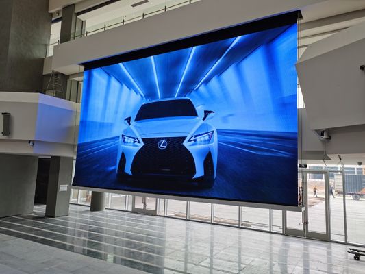 Buen precio Renta pantalla HD pantalla personalizable IP43 interior de todo color LED cartelera P3.91 en línea