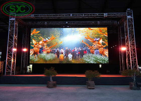 HD 4K 500*500mm Display LED de alquiler 2500cd/m2 Pantalla LED SMD con alta densidad de píxeles