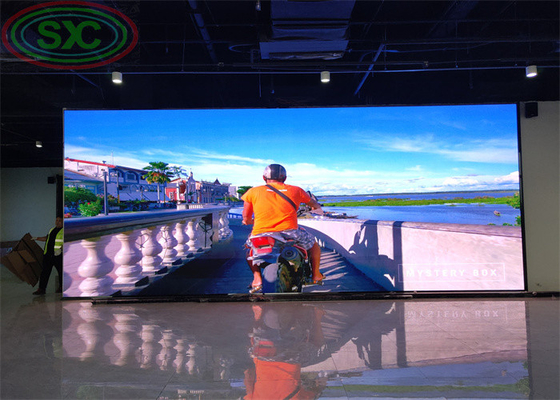 P1.25 COB Pantalla de aluminio fundido a presión Gran pantalla LED de color completo de interior 3 en 1 Pantalla de video HD LED