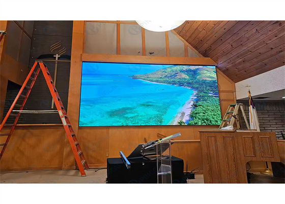 Pantalla de alquiler de LED de 14-16 bits en escala de grises para soluciones visuales personalizables
