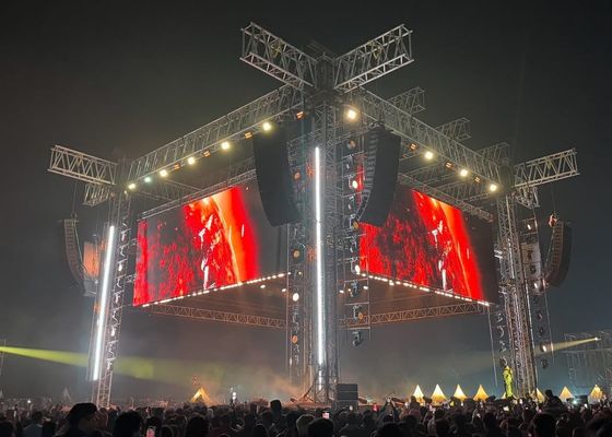 Buen precio Alquiler de pantalla de aluminio fundido a presión de 6 mm Panorama, pantalla LED de fondo de escenario en línea