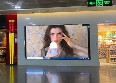 Pantalla LED de la plataforma de escaneo