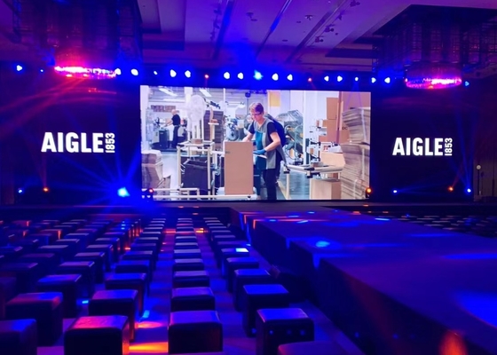 HD Cabinet de aluminio de fundición de alquiler de pantalla pequeña P1.923 pantalla de publicidad LED proyección de películas